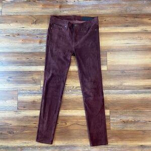 Rag & Bone suede pants